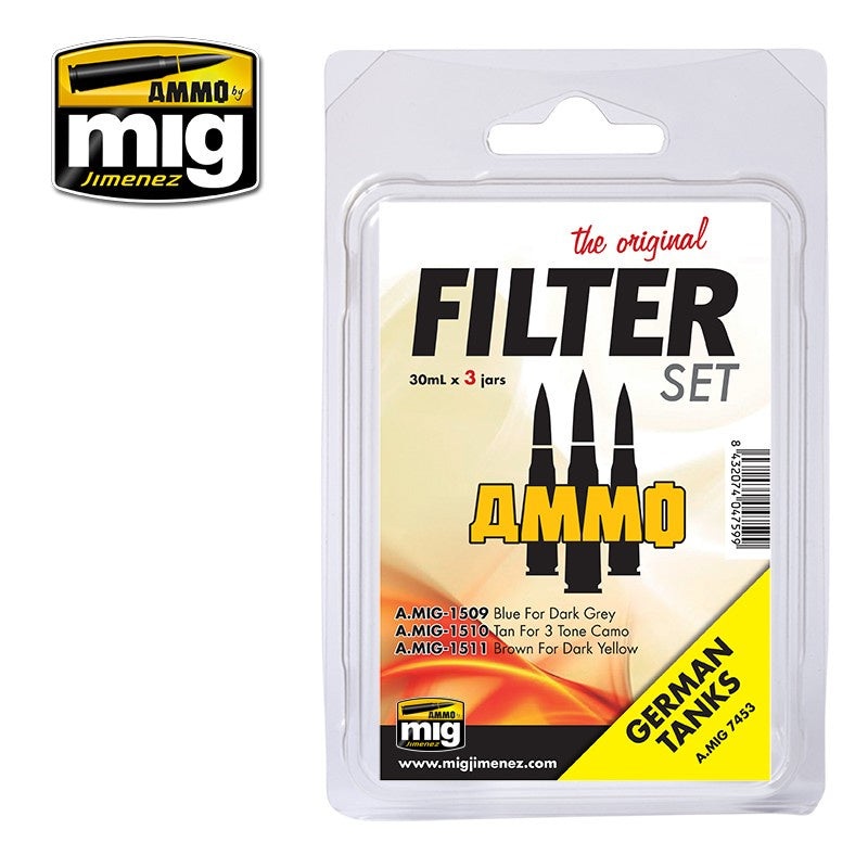 AMMO – 7453 Filter Set For German Tanks