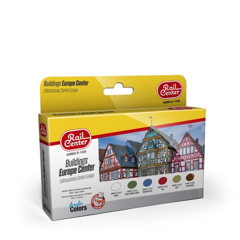 AMMO – R-1026 Rail Center – Buildings Europe Center (Paint Sets)