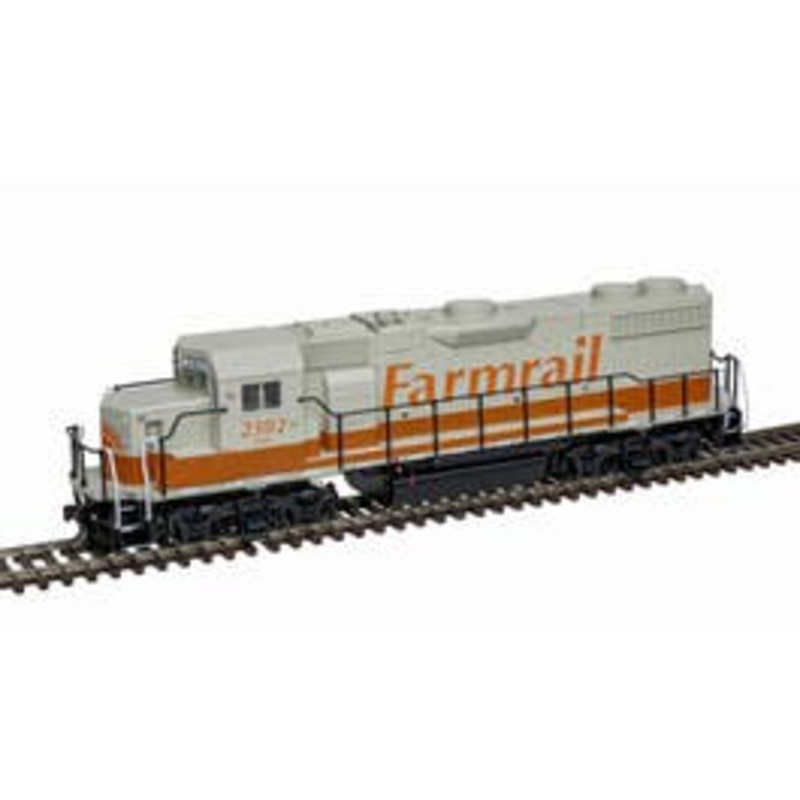Atlas 10004576 HO TRAINMAN GP38-2 GOLD FARMRAIL #2302 DCC and Sound