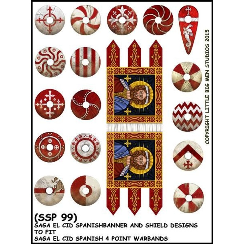 LBMS Transfers – Spanish Banner & Shields