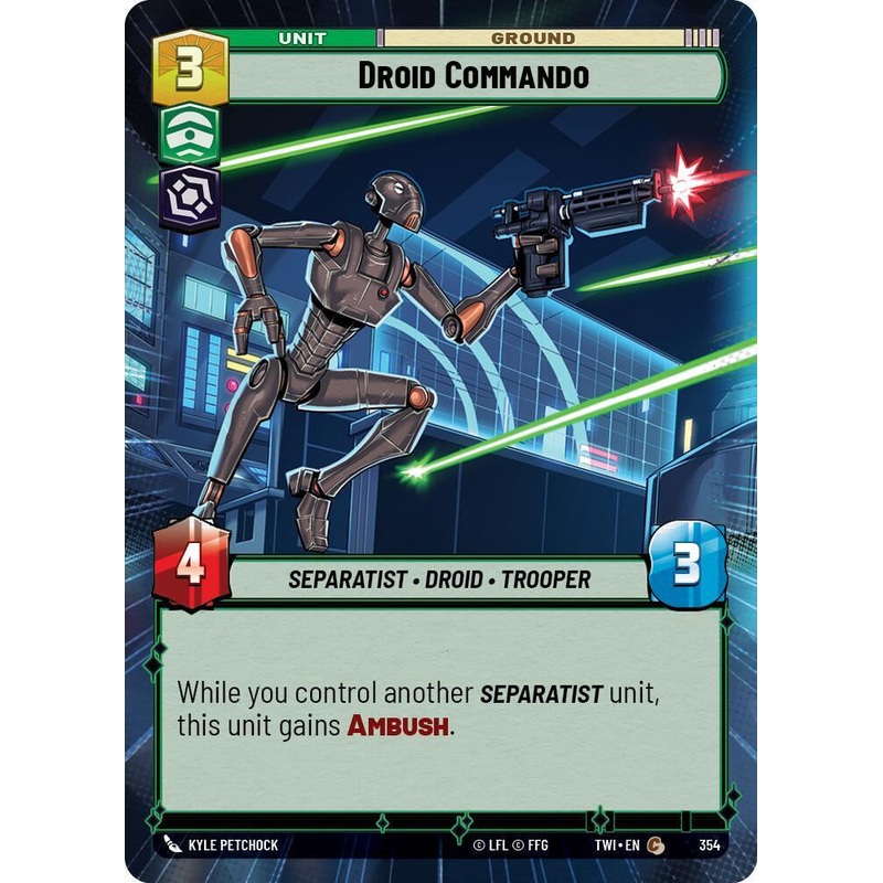 SWU – Droid Commando (354) (Foil)