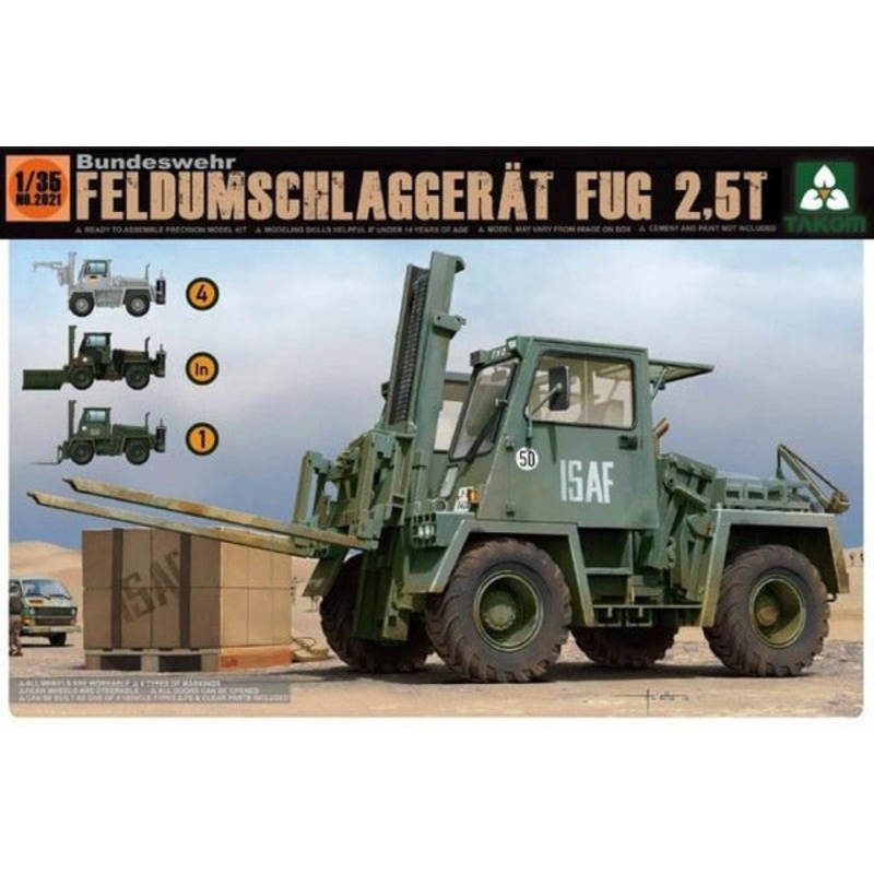 Takom – 1/35 Bundeswehr Feldumschlaggerat FUG 2,5T
