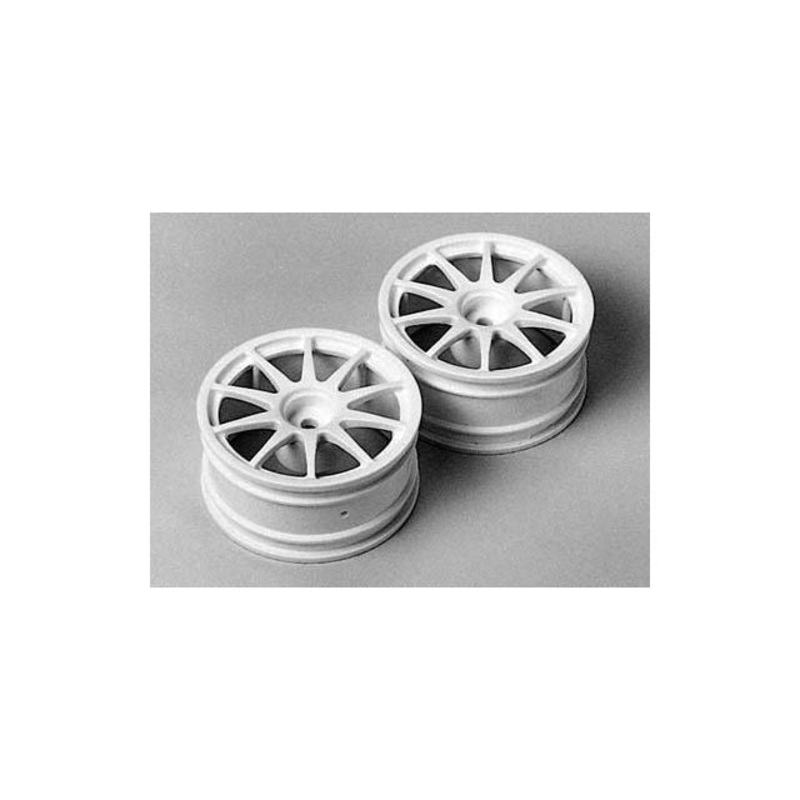 Tamiya – 10-Spoke One-Piece Wheels 1pr
