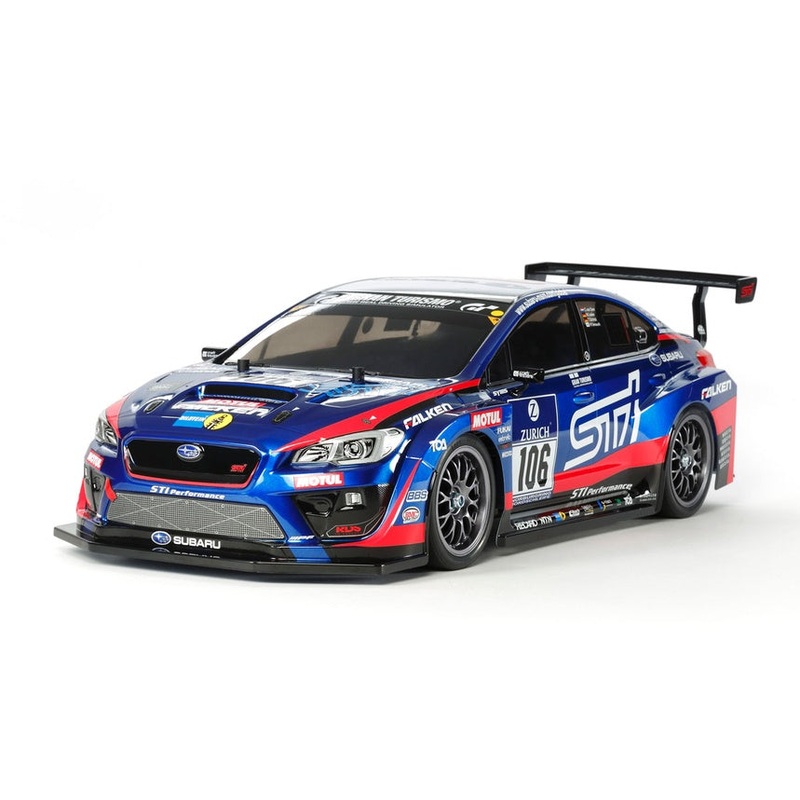 Tamiya – R/C Subaru WRX STi – 24h Nurburgring (TT02) (w/ ESC incl.)