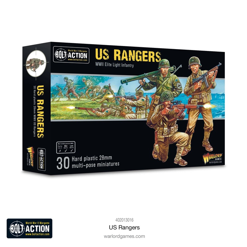 Warlord – Bolt Action: US Rangers (New)