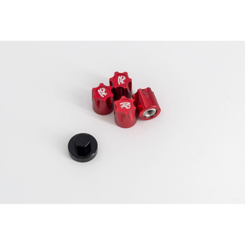 Details – Wheel Hub/Nut 4mm Redv