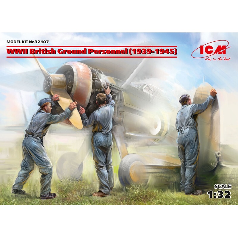 ICM – 1/32 British Ground Personnel (1939-1945)