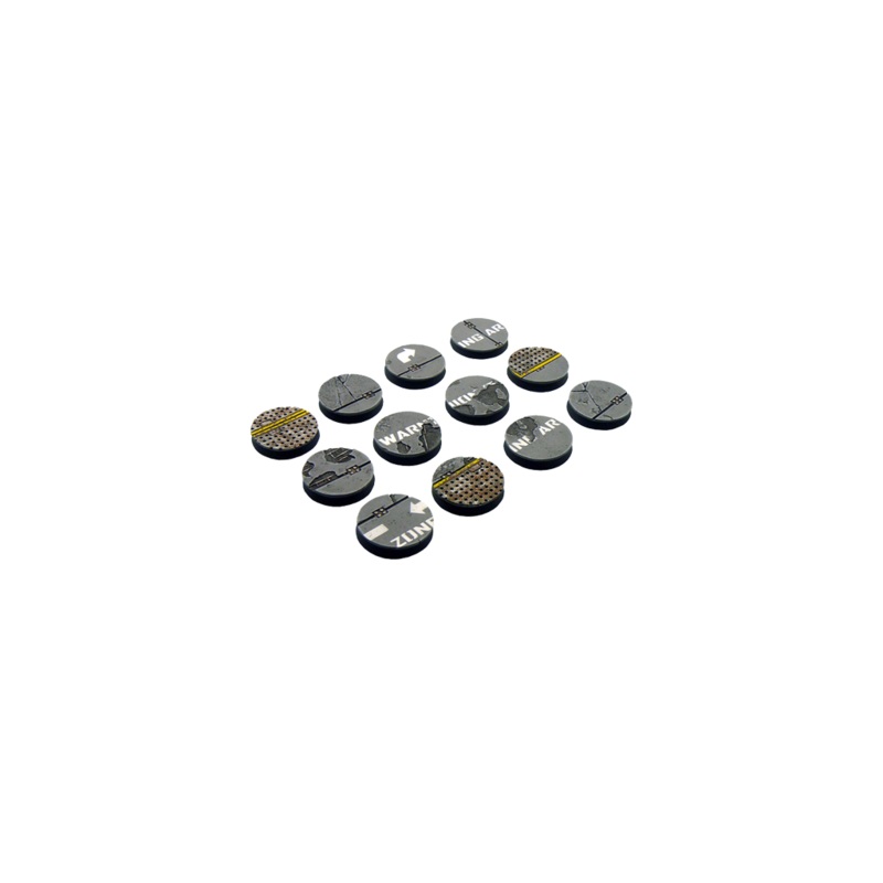 Micro Art Studio – Warehouse Bases – Round 25mm (5pc) B03821