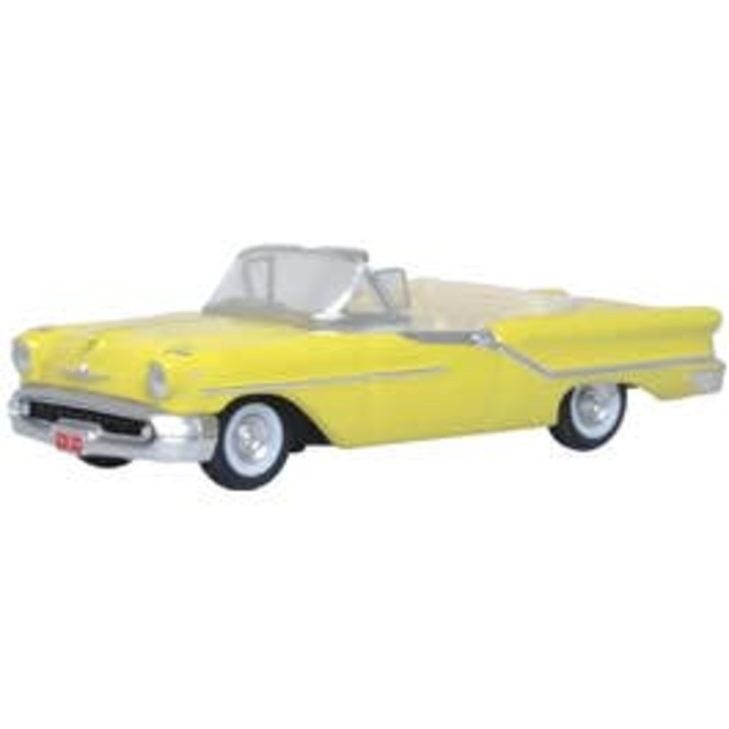 Oxford 87OC57001 HO Oldsmobile 88 Convertible 1957 Coronado Yellow