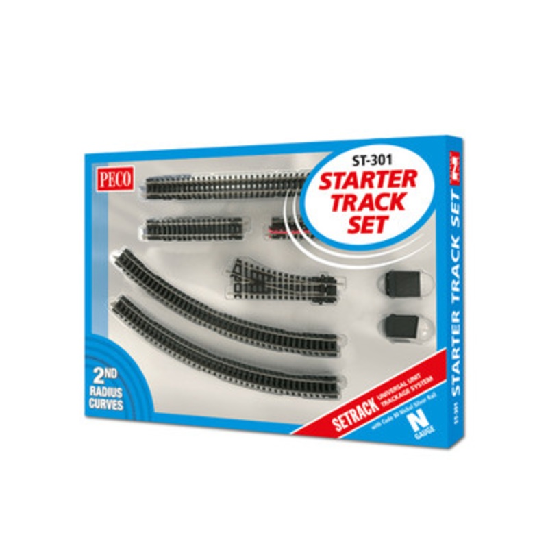 Peco ST-301 N STARTER TRACK SET-RADIU