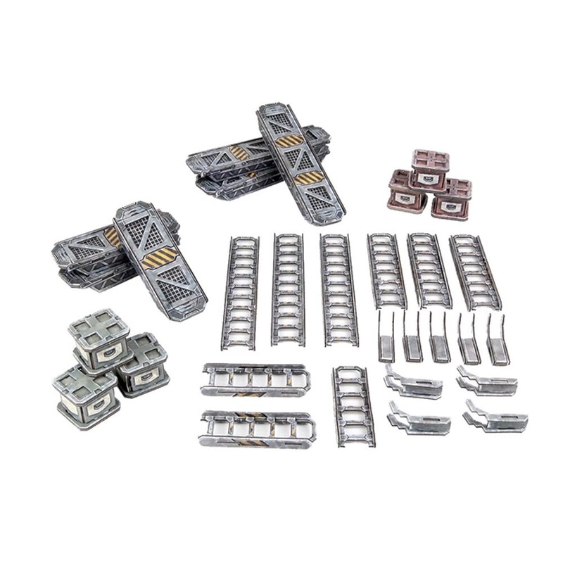 TinkerTurf Sci-Fi – Ladders & Catwalks – Neutral Theme