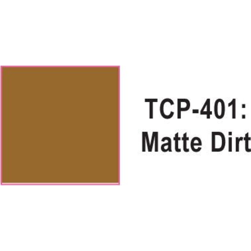 Tru Color TCP-401 Matte Dirt, Paint 1 ounce