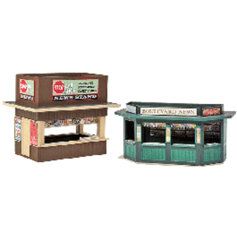 Walthers #933-3773 Newsstands – Set of 2 — Kit