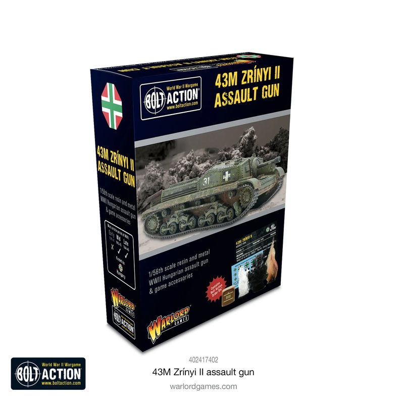 Warlord – Bolt Action: 43M Zrinyi II Assault Gun