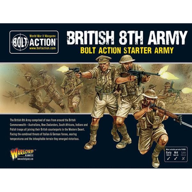 Warlord – Bolt Action: 8th Army Starter Army