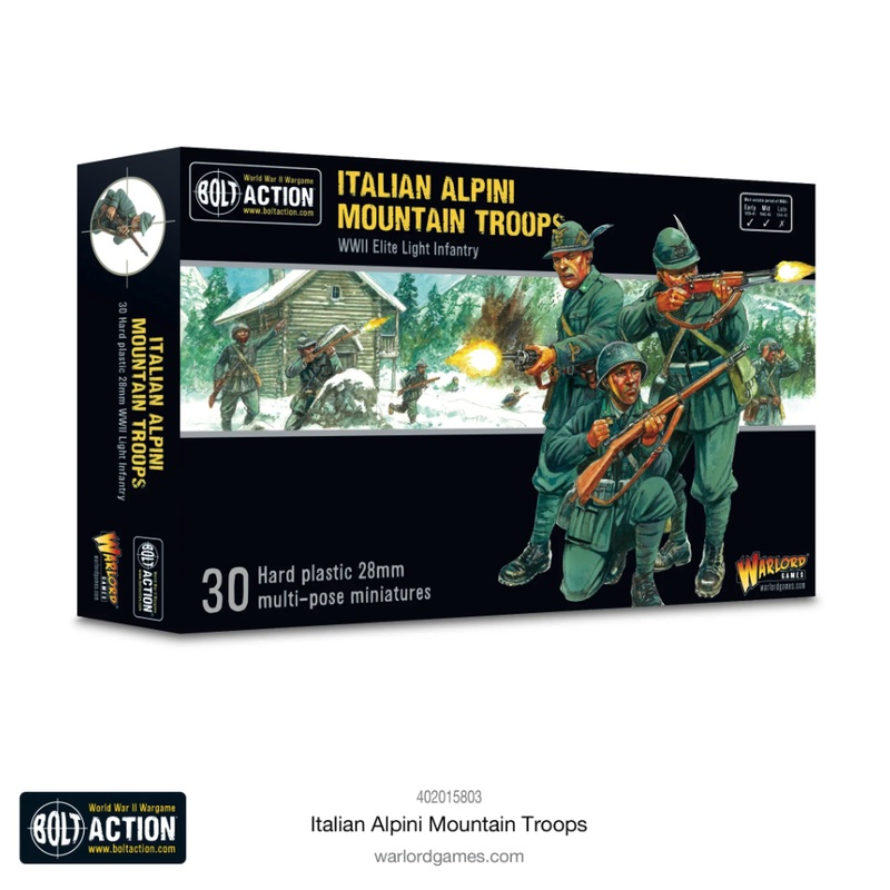 Warlord – Bolt Action: Italian Alpini Mountain Troops