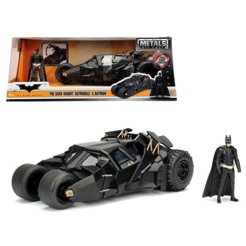 2008 “The Dark Knight” Tumbler Batmobile with Batman Diecast Figurine 1/24 Diecast Model Car by Jada