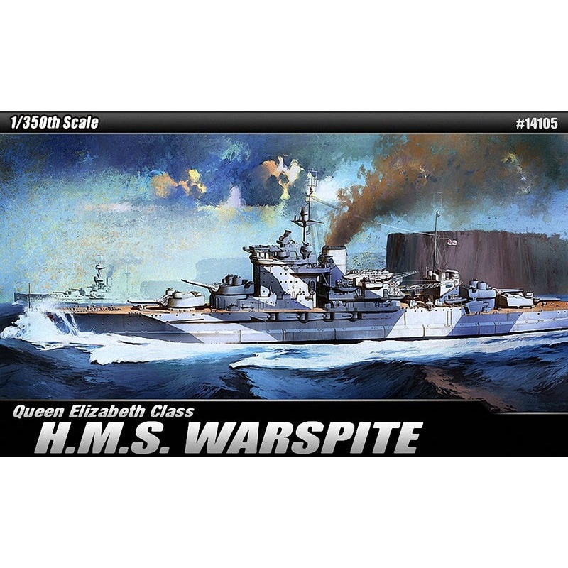 Academy – 1/350 H.M.S. Warspite QE Class