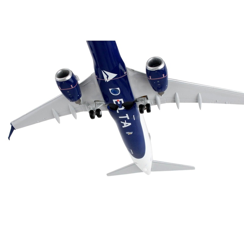 Boeing 737-900ER Commercial Aircraft “Delta Air Lines” White with Blue and Red Tail “Gemini 200” Series 1/200 Diecast Model Airplane by GeminiJets