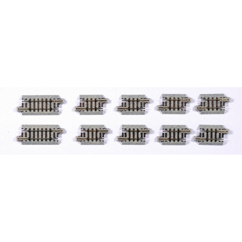 Kato 20-091 N Unitrack Short Track Assortment 2 x 1-3/4″ 8x 1-1/8″  (8x29mm, 2×45.5mm)