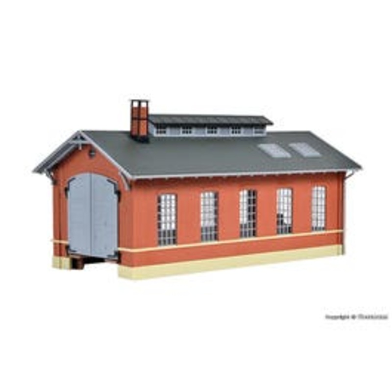 Kibri 39307  HO Loco shed, single track kit