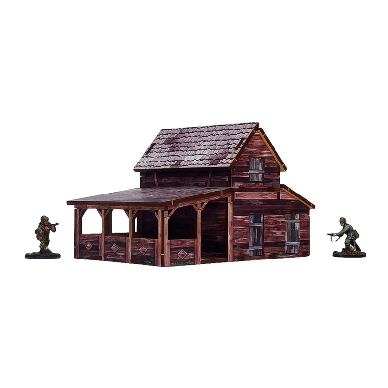 Micro Art Studio – WW2 Ostfront Village  Workshop (1)  (H00255)