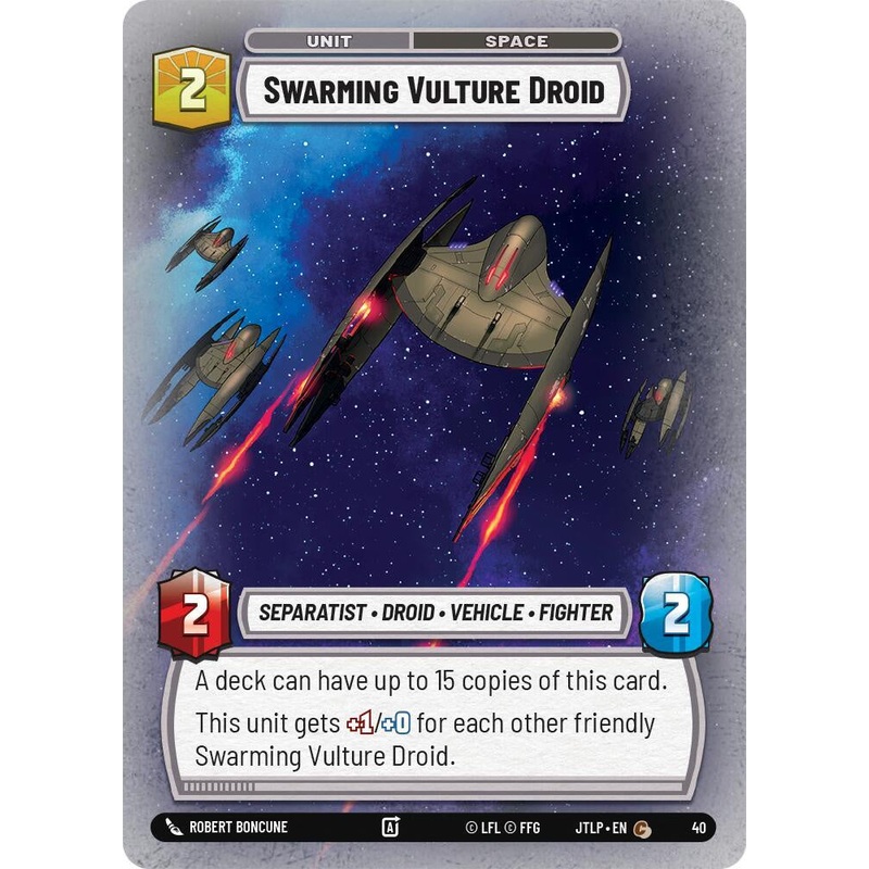 SWU – Swarming Vulture Droid  (40) (WP) (Hyperspace Foil)