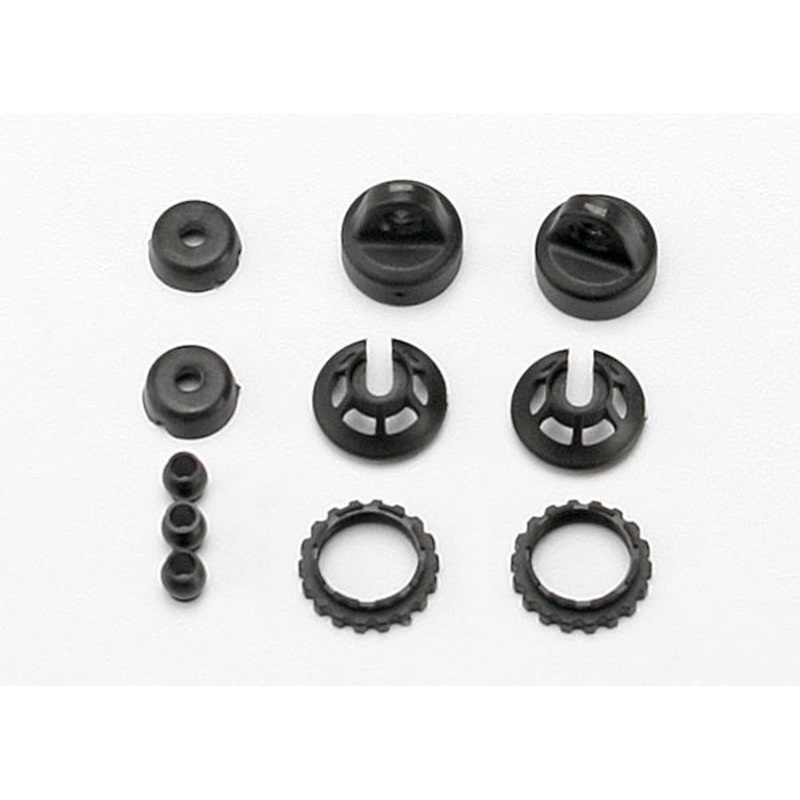 Traxxas – 7065 – Caps and Spring Retainers GTR Shock (1/16 E-RE)