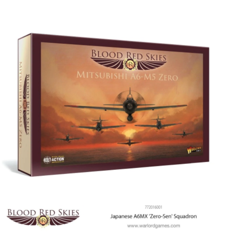 Warlord – Blood Red Skies Mitsubishi A6-M5 Zero Squadron