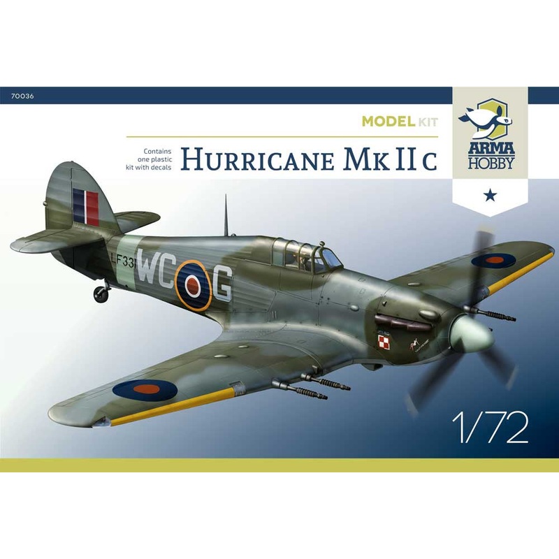 ARMA Hobby – 1/72 Hurricane Mk IIc
