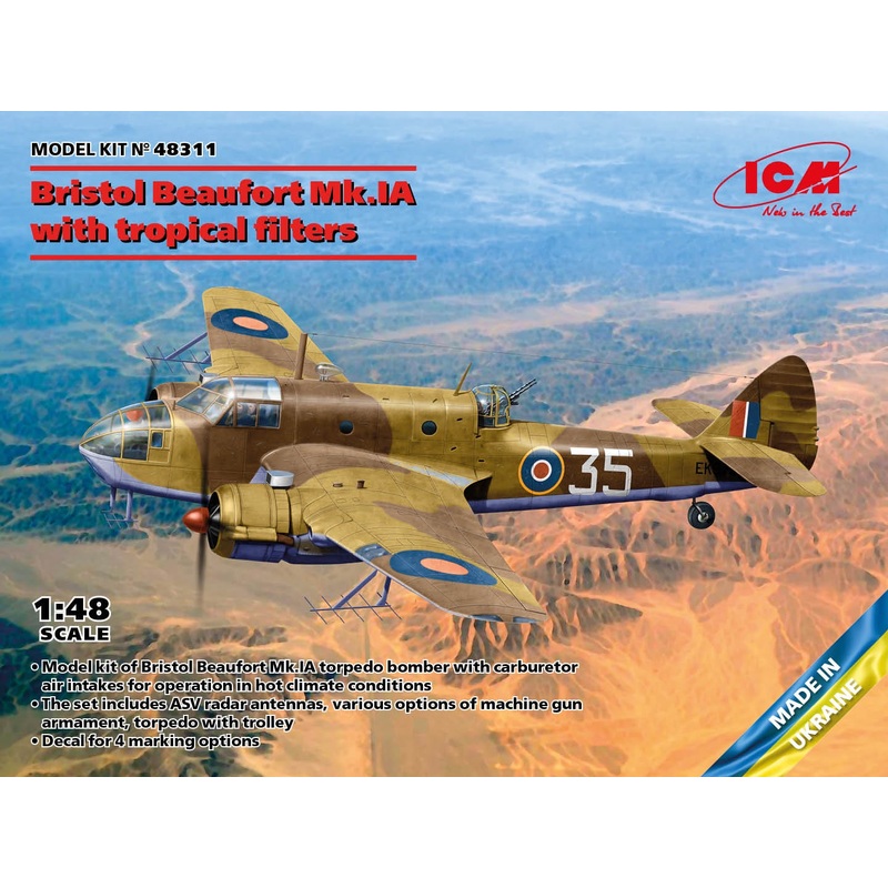 ICM – 1/48 Beaufort Mk.Ia Trop