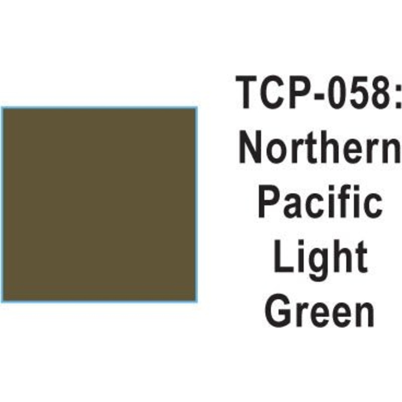 Tru Color TCP-58 Northern Pacific Light Green Paint 1 ounce