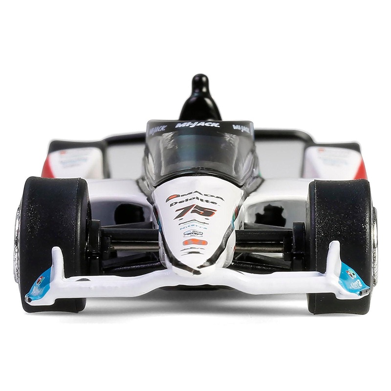 Dallara IndyCar #75 Takuma Sato “AMADA” Rahal Letterman Lanigan Racing “NTT IndyCar Series” (2024) 1/64 Diecast Model Car by Greenlight