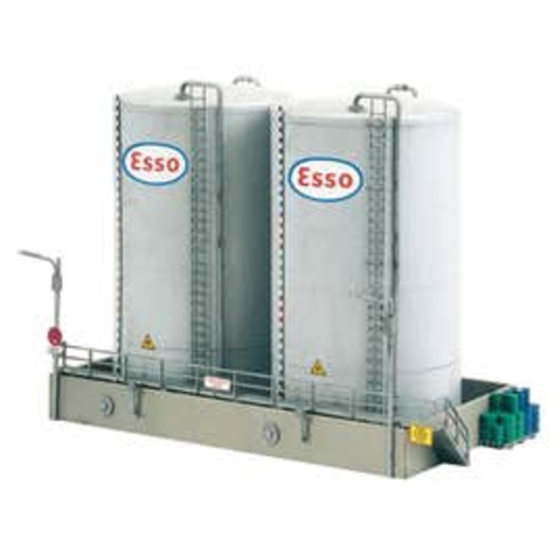PIKO 61121 HO Classic Line ESSO Storage Tanks Tall Building KIT