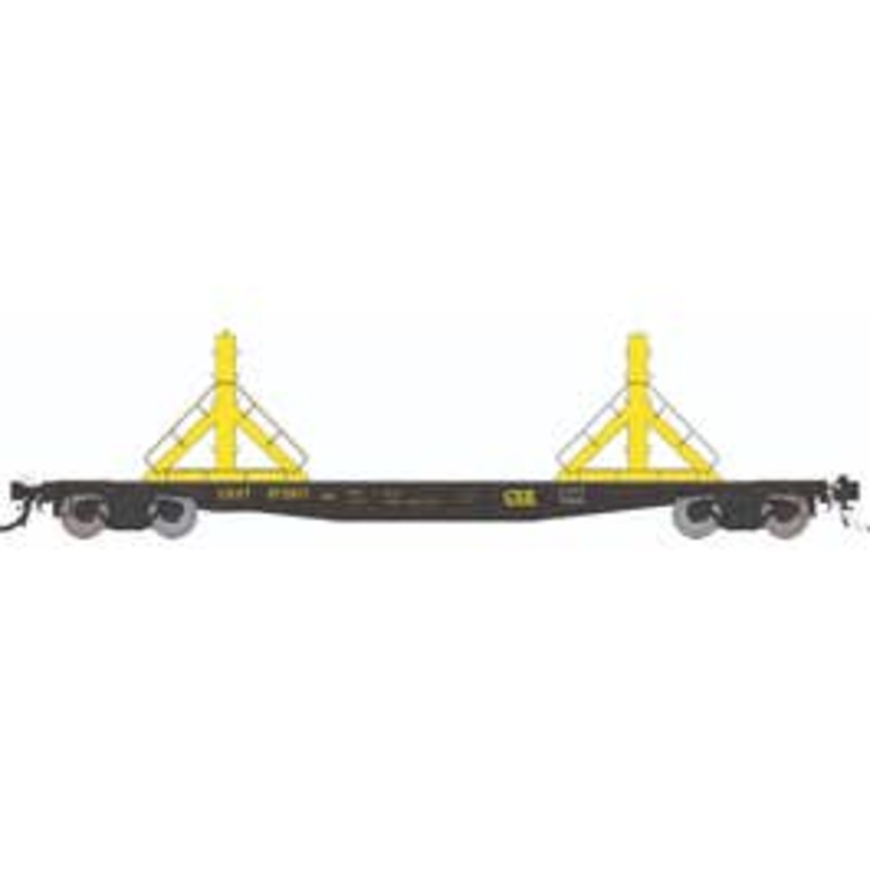 Rapido 138404A HO F30D 50' Rail Flat Car : CSX – MOW: Single Car