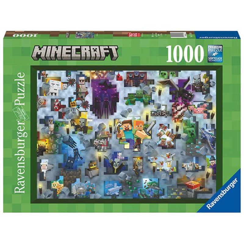 Ravensburger – Minecraft Mobs (1000pcs)