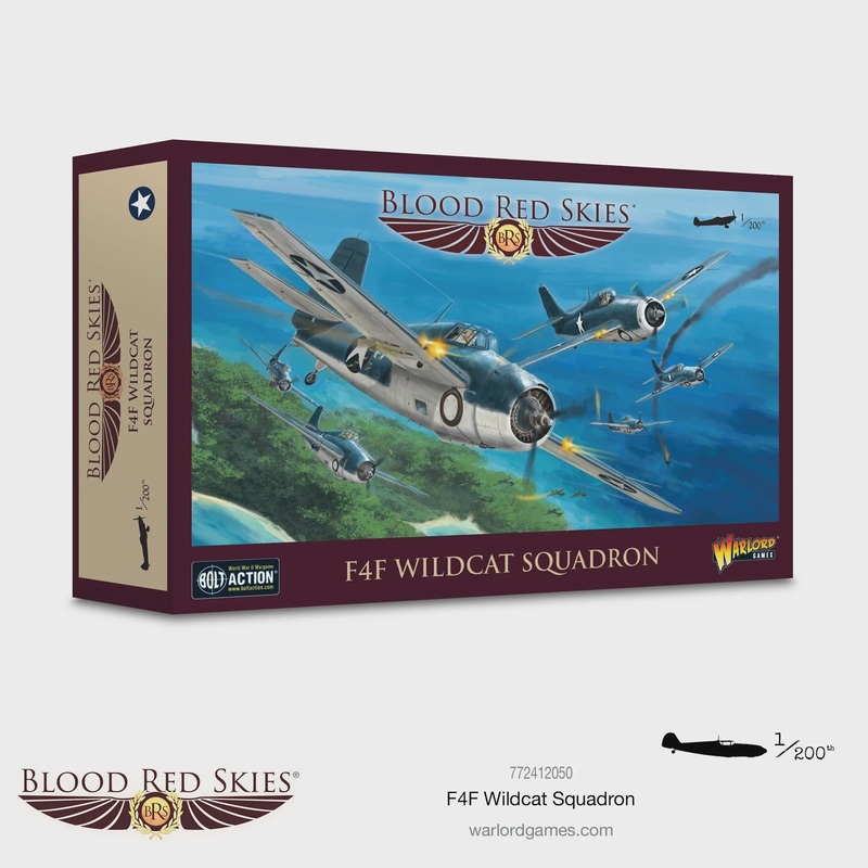 Warlord – Blood Red Skies F4F Wildcat squadron