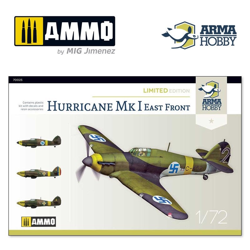 ARMA Hobby – 1/72 Hurricane Mk I Eastern Front (Limited Edition)