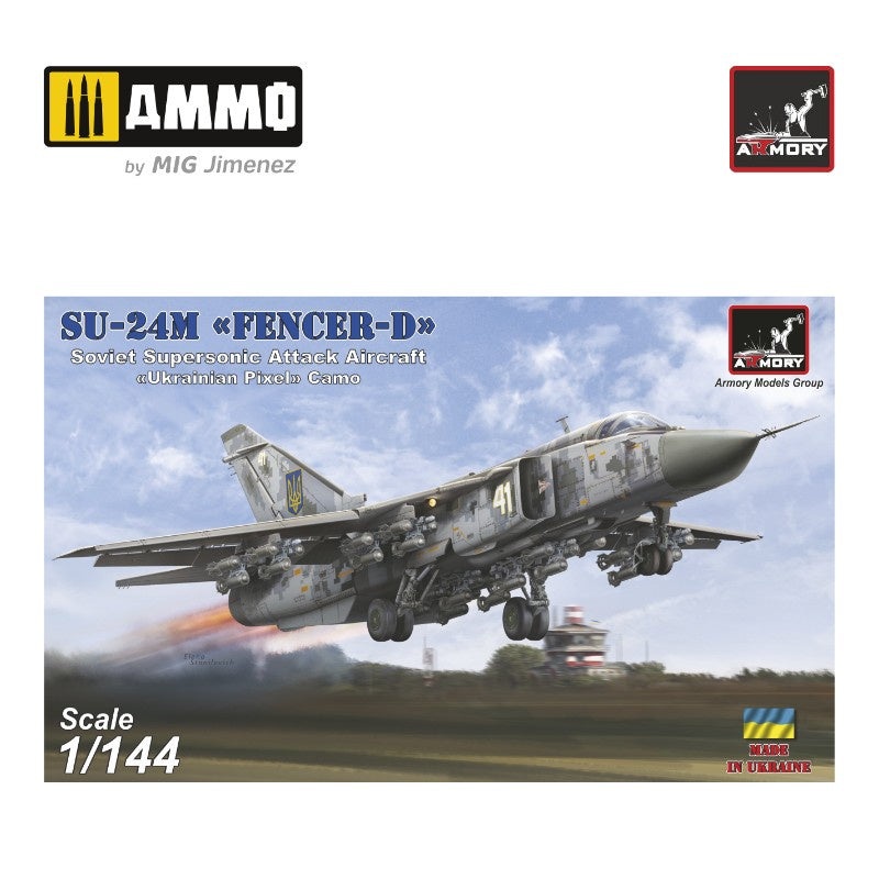 ARMORY – 1/144 Sukhoj Su-24M Fencer Ukrainian Modern “Pixel” Camo