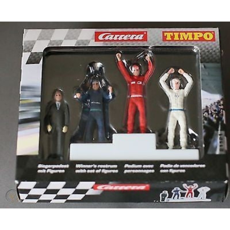 Carrera – Winner’s rostrum with set of figures