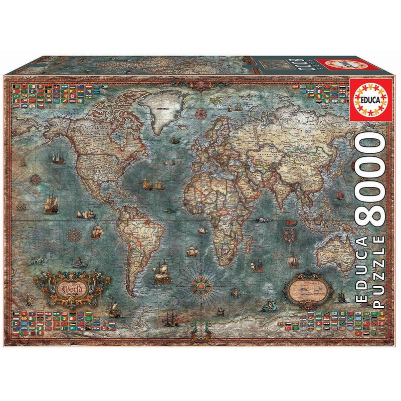 Educa – Historical World Map (8000pc)