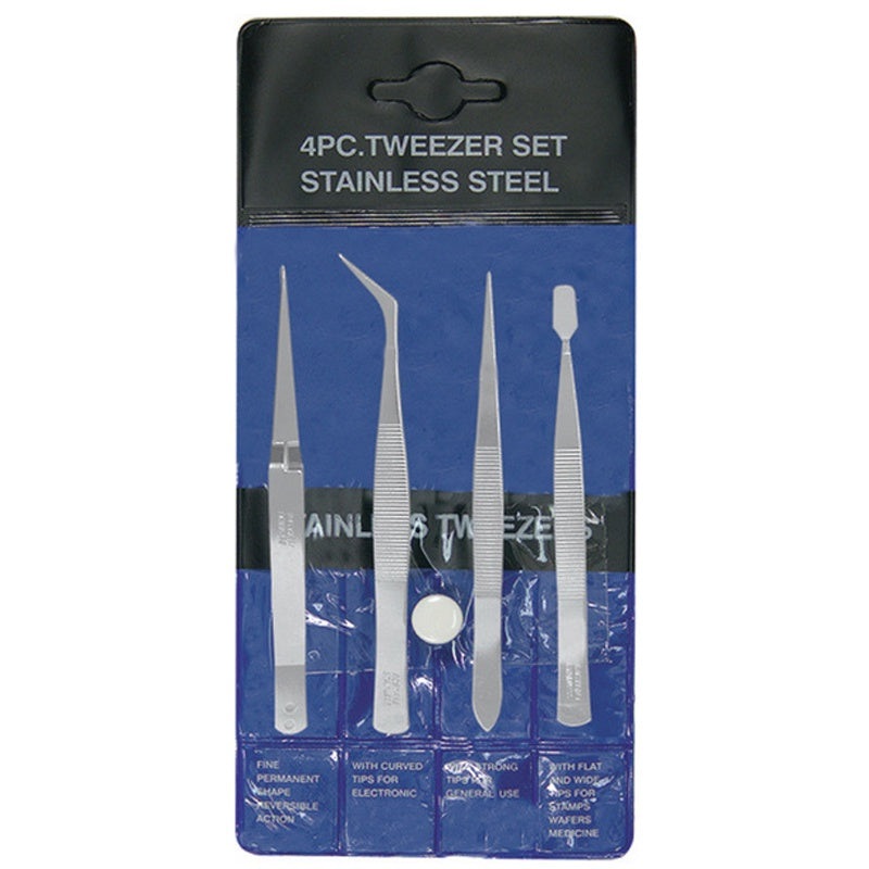 Excel – Tweezer Fine Point Set (4) pcs
