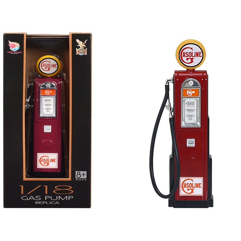 “Gasoline” Vintage Digital Gas Pump Replica 1/18 Diecast Replica by Road Signature