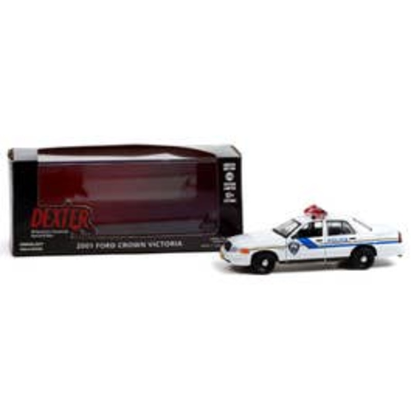 GreenLight 86614  O Pembroke Pines Police – 2001 Ford Crown Victoria Police Interceptor Dexter (2006-13 TV Series)