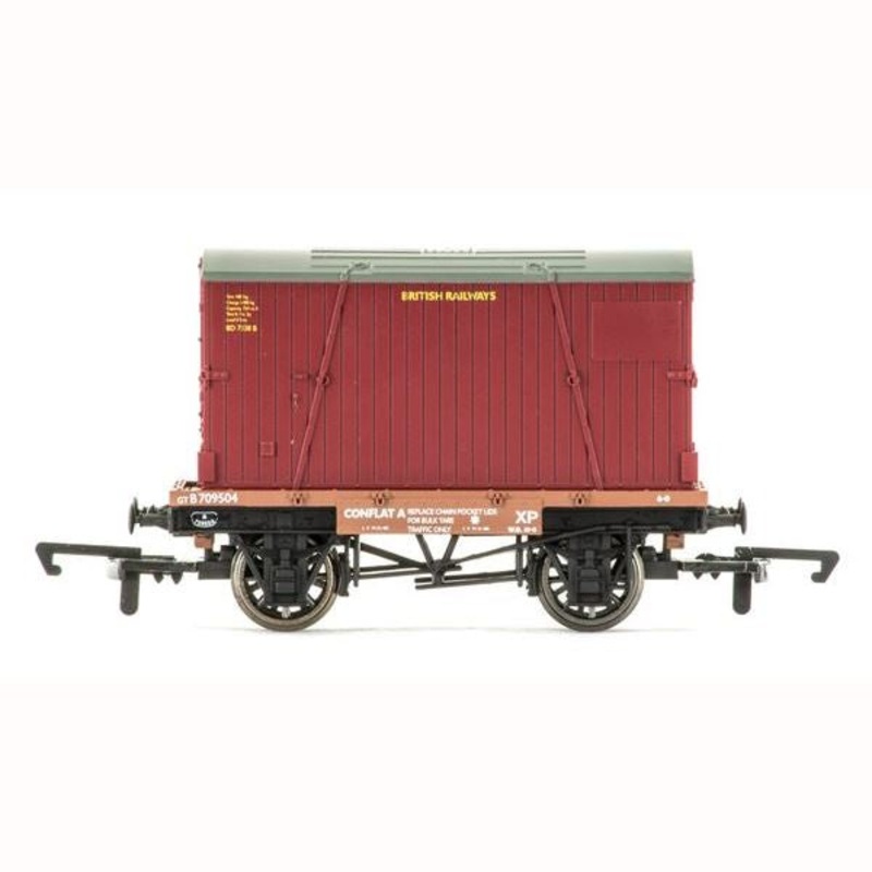 Hornby – Conflat and Container Wagon