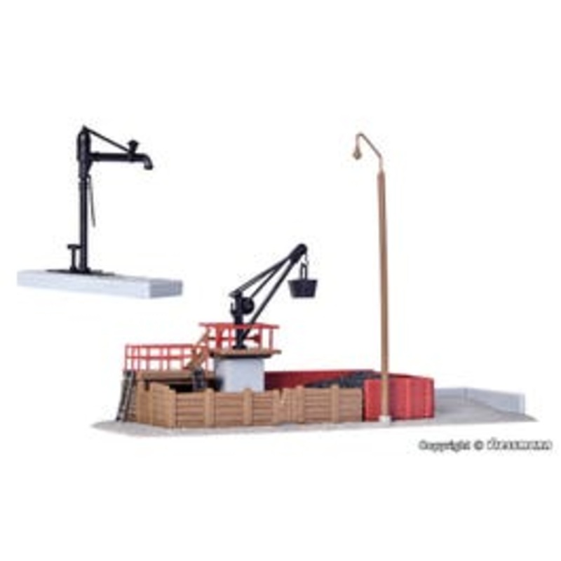 Kibri 37434  N Coaling store with water crane kit