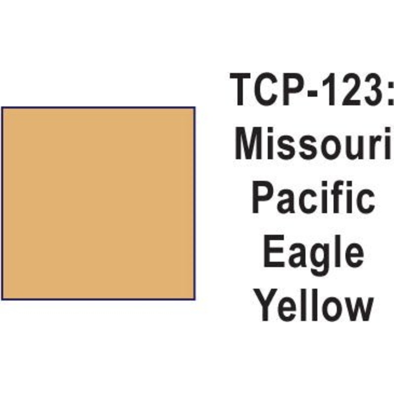 Tru Color TCP-123 Missouri Pacific Eagle Yellow Paint 1 ounce