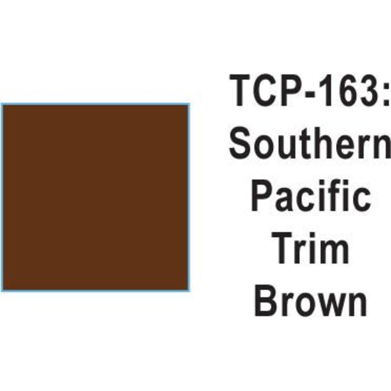 Tru Color TCP-163 Southern Pacific Depot Trim Brown Paint 1 ounce