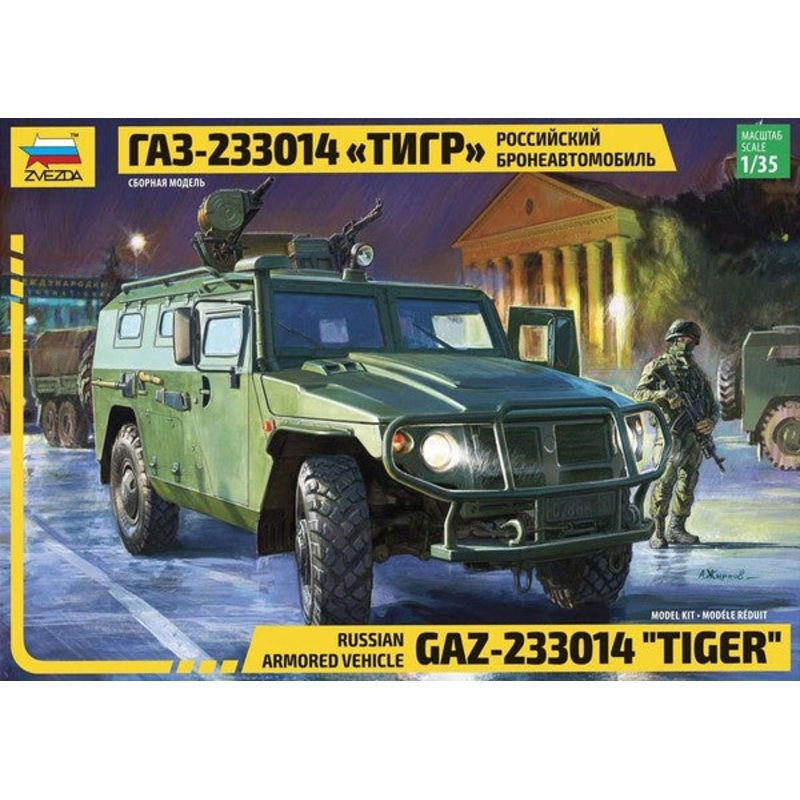 Zvezda – 1/35 GAZ Tiger