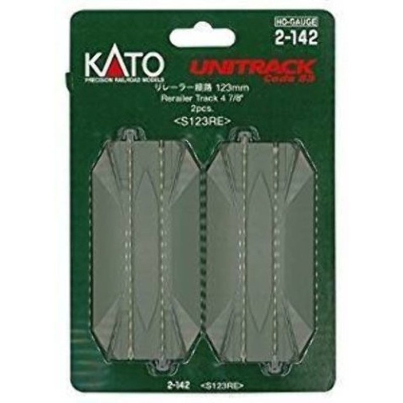 Kato 2-142 HO Scale 123MM ROAD CROSSING TRACK